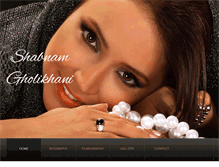 Tablet Screenshot of gholikhani.com